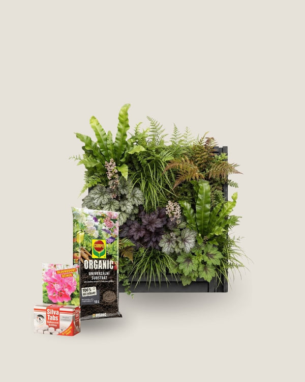 Outdoor-Set | 3x PlantBox + Universal-Substrat COMPO ORGANIC + Silva Tabs für Balkonpflanzen